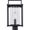 Quoizel Garrett Outdoor Post Lantern GRE9009MBK - alternate 4